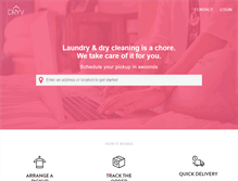Tablet Screenshot of dryv.com